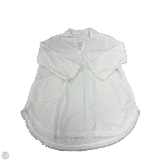 Top Long Sleeve By Ivy Jane In White, Size: Xs