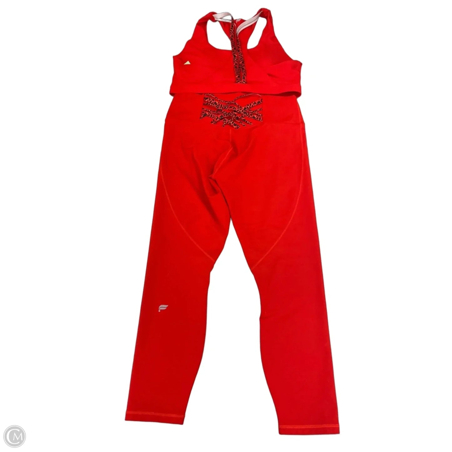 Athletic Pants 2pc By Fabletics In Red, Size: L