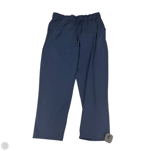 Athletic Pants By Lululemon In Navy, Size: 14