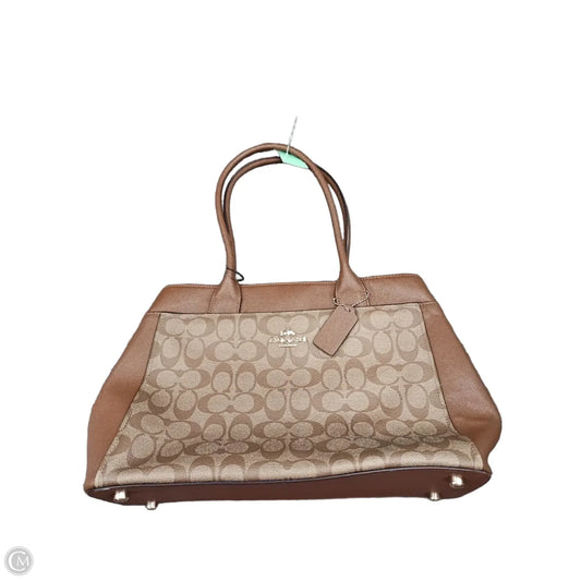 Handbag Designer By Coach, Size: Large