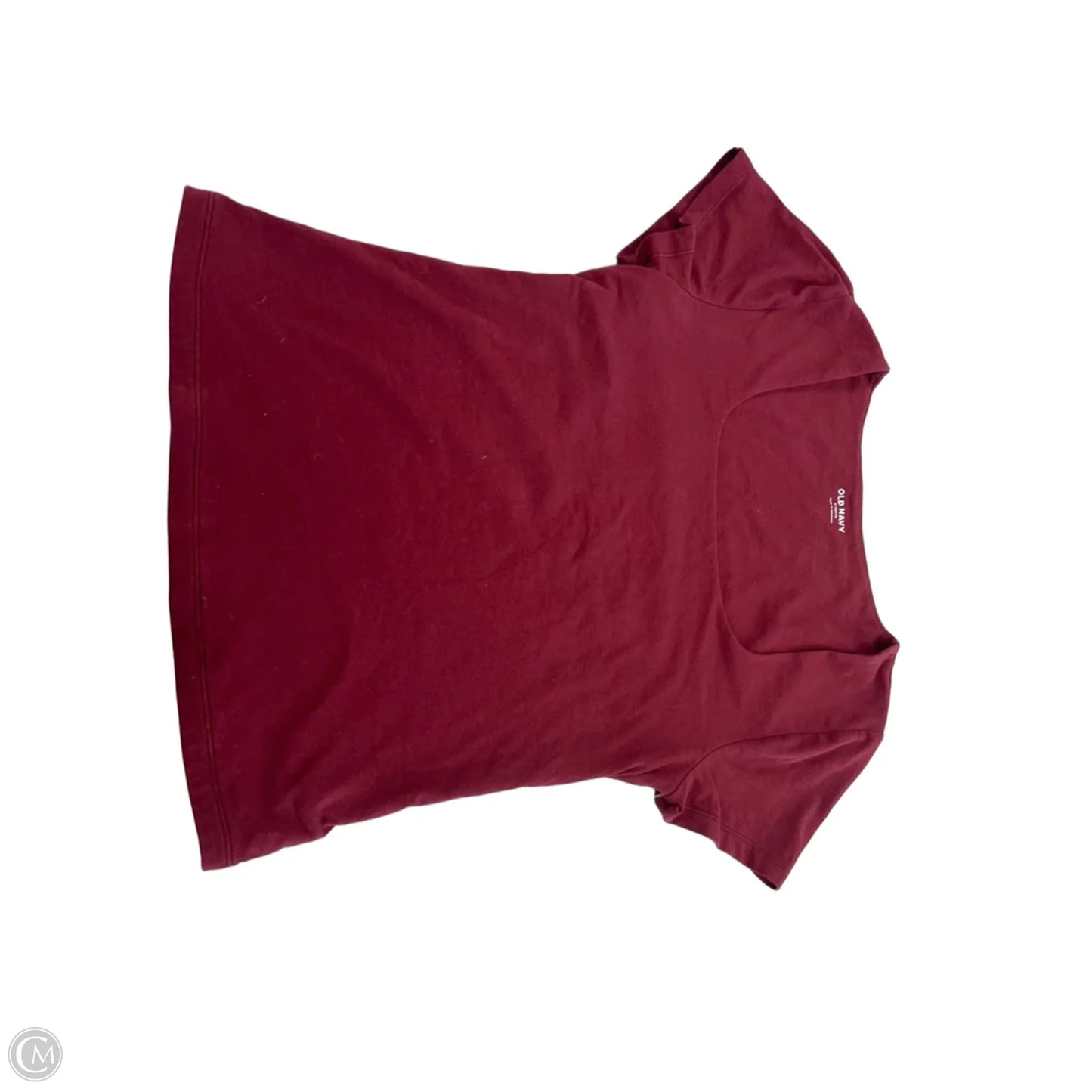 Top Short Sleeve By Old Navy In Red, Size: Mp