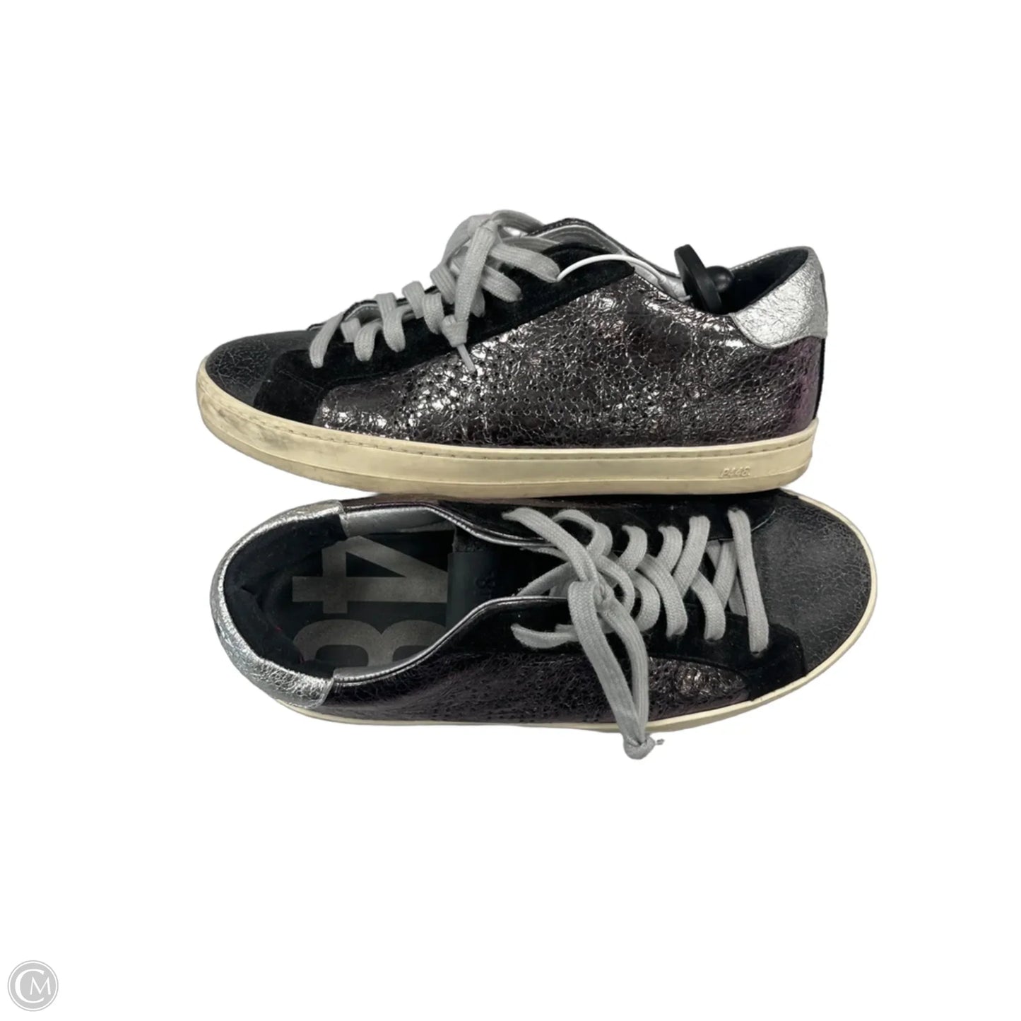 Shoes Sneakers By P448 In Black, Size: 7