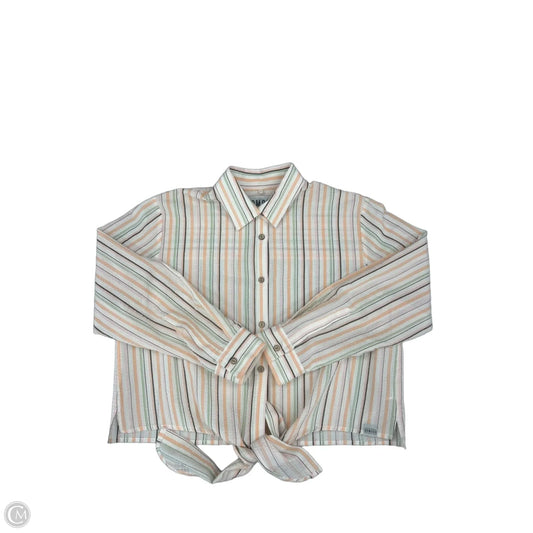 Top Long Sleeve By Cme In Multi-colored, Size: Xs