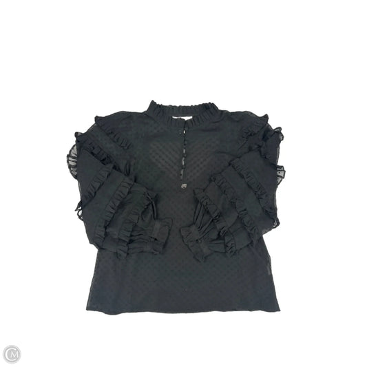 Top Long Sleeve By Cleobella In Black, Size: Xs