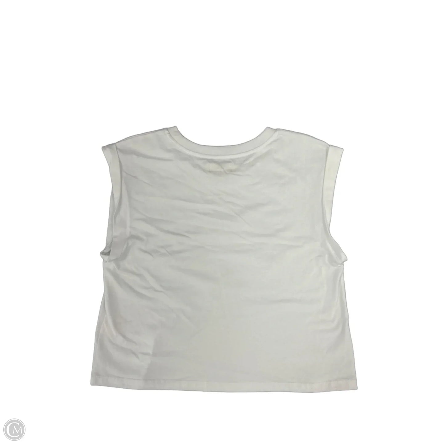 Top Short Sleeve By Porridge In White, Size: M