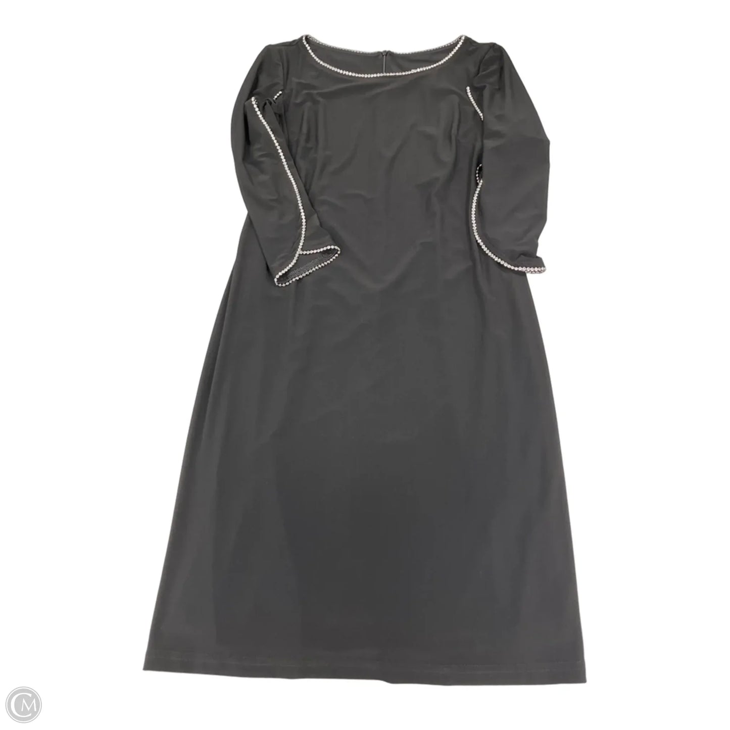 Dress Casual Midi By Joseph Ribkoff In Black, Size: 12