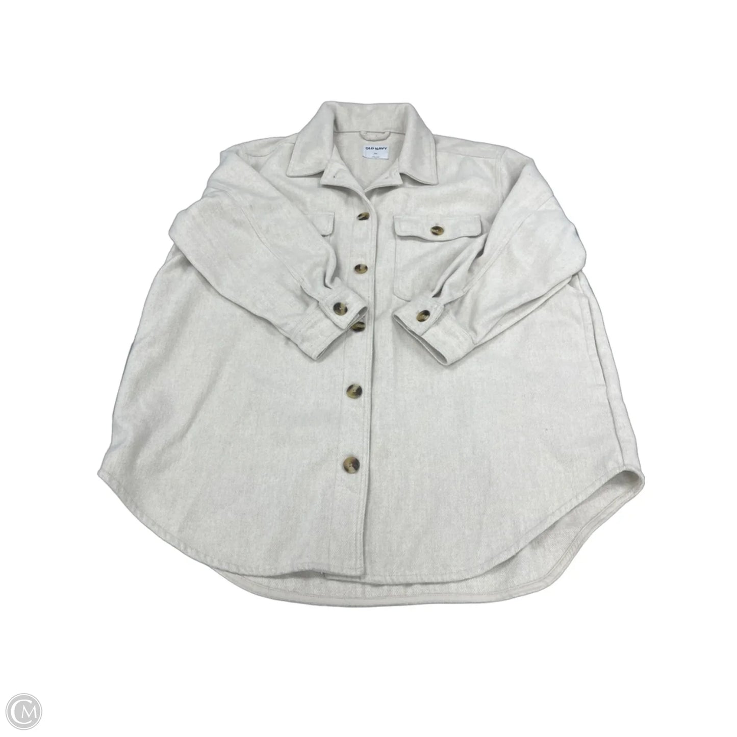 Jacket Other By Old Navy In Cream, Size: Xxl