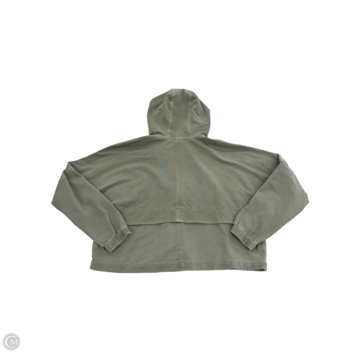 Top Long Sleeve By Mono B In Green, Size: S