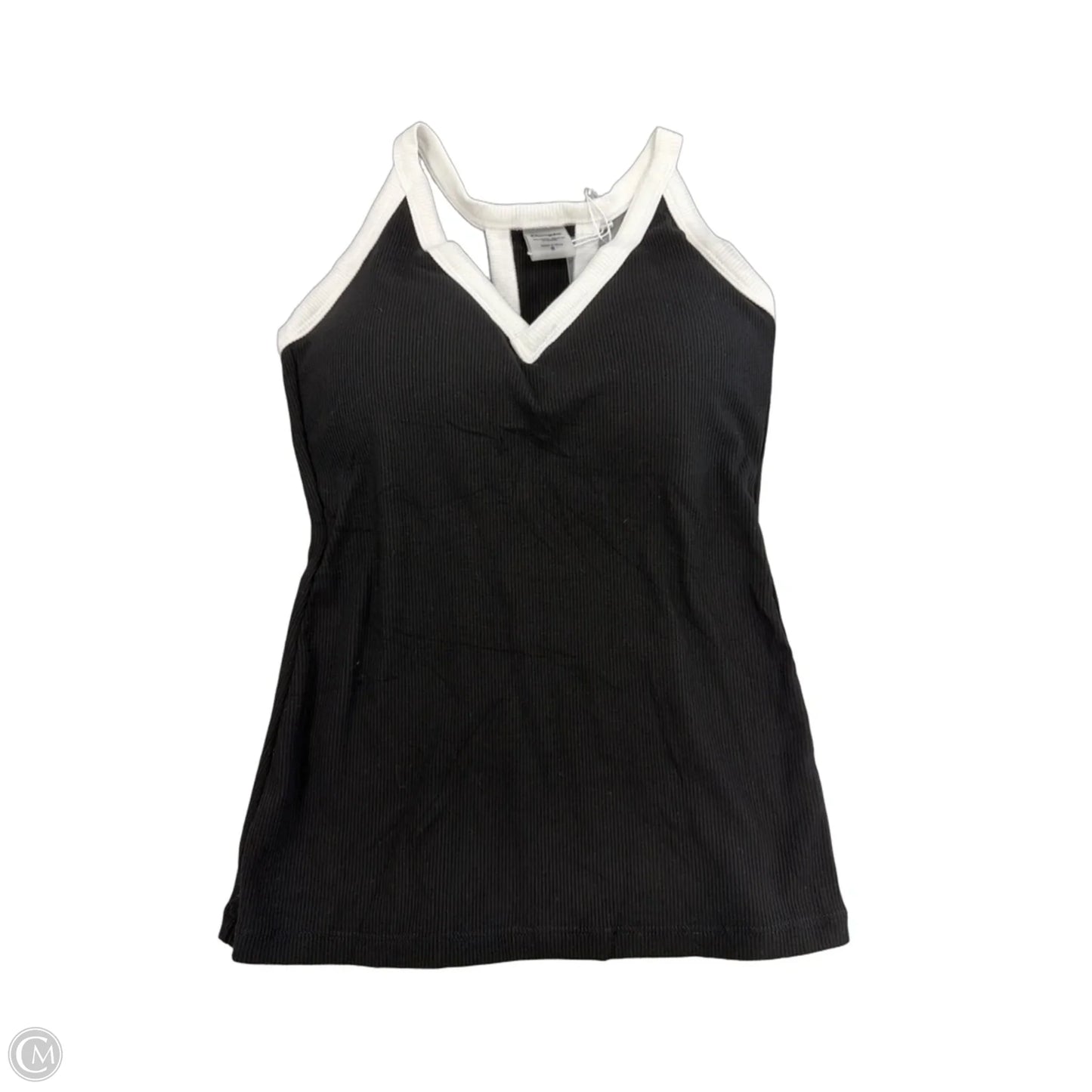Tank Top By Cme In Black & White, Size: S