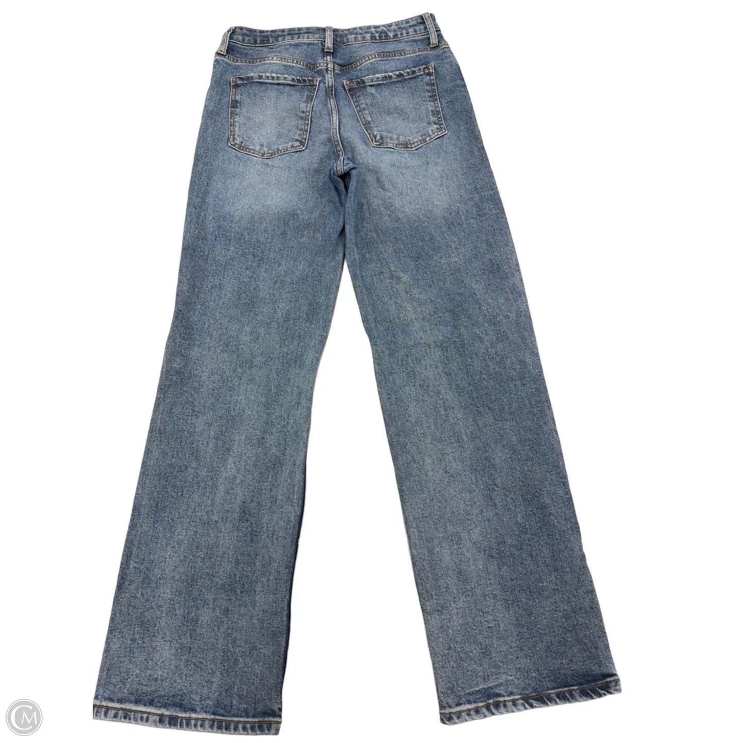 Jeans Wide Leg By Kut In Blue Denim, Size: 0