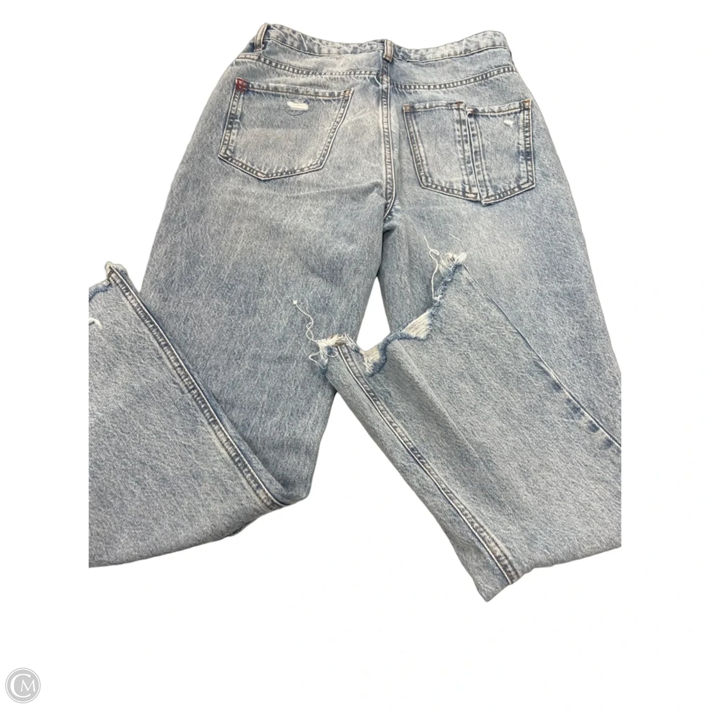 Jeans Flared By Bdg In Blue Denim, Size: 0