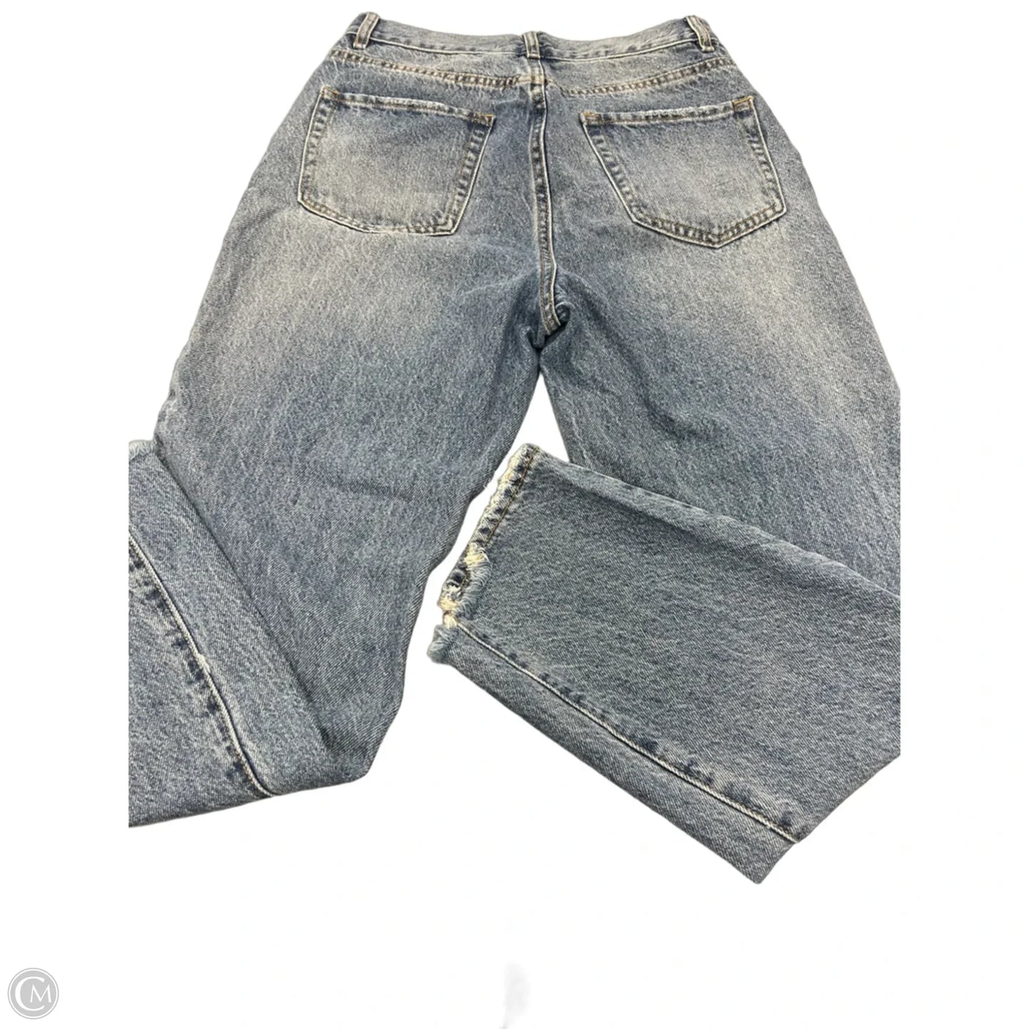 Jeans Straight By Pacsun In Blue Denim, Size: 4