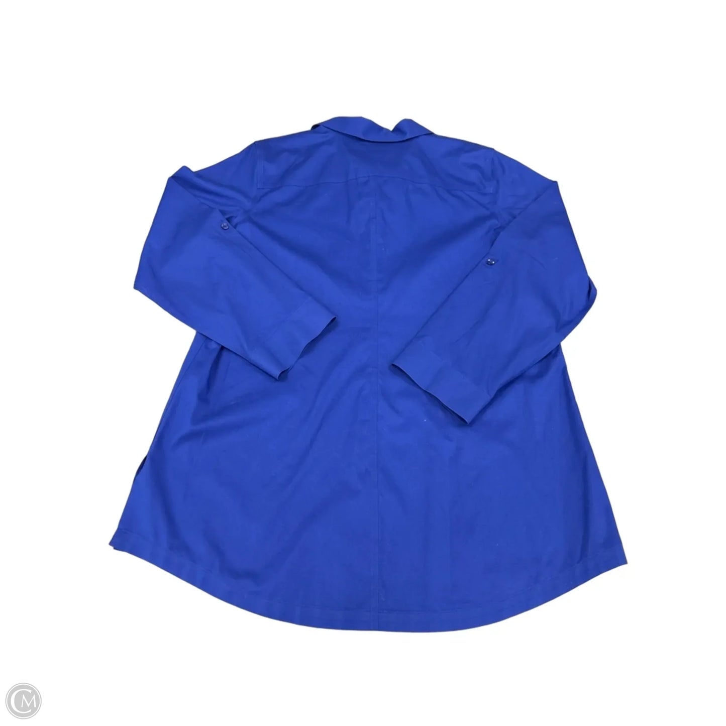 Top Long Sleeve By Chicos In Blue, Size: L