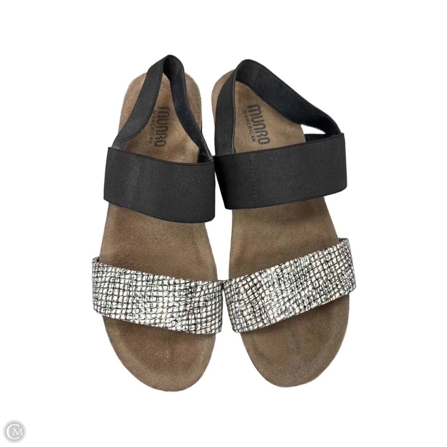 Sandals Flats By Munro In Black, Size: 7.5