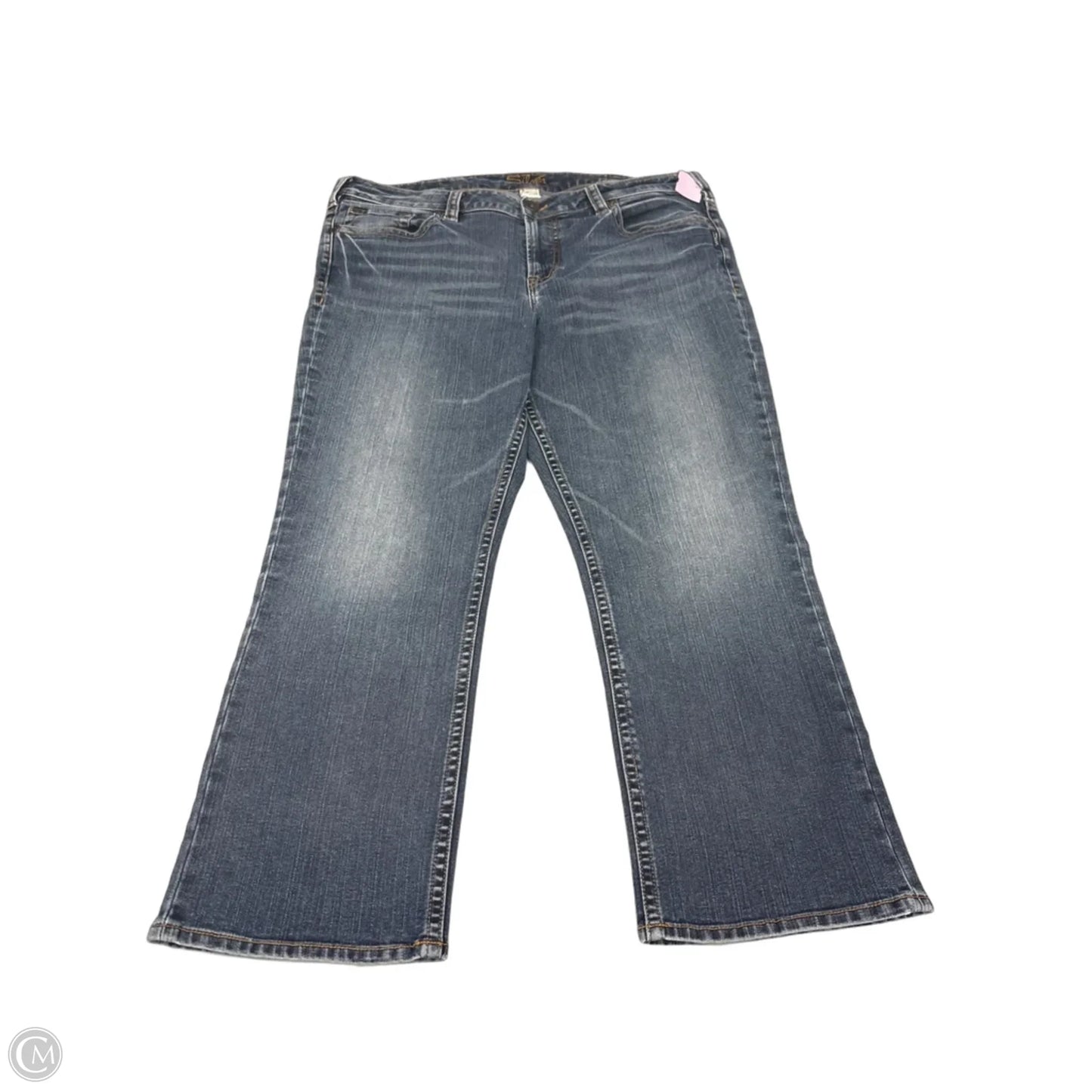 Jeans Boot Cut By Silver In Blue Denim