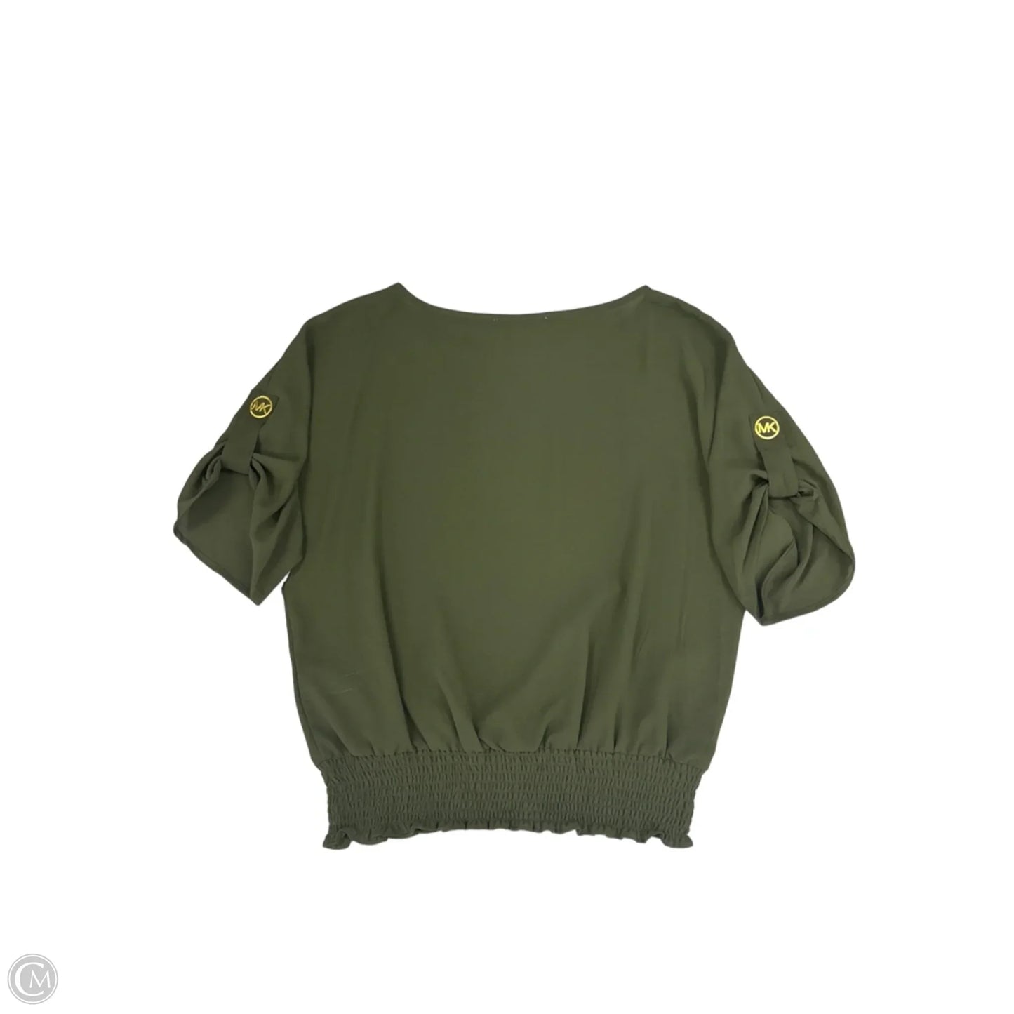 Top Short Sleeve By Michael By Michael Kors In Green, Size: M