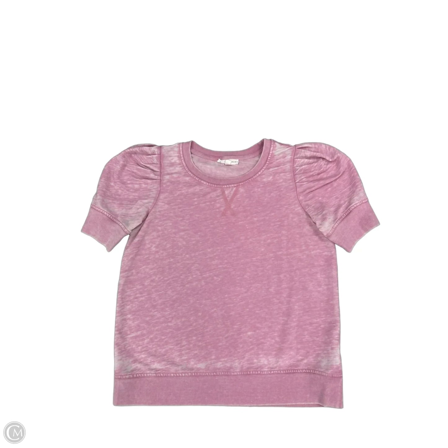 Top Short Sleeve By Jane And Delancey In Pink, Size: M