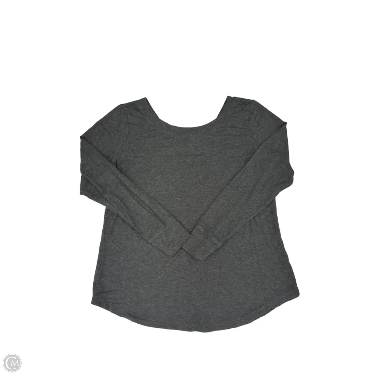 Top Long Sleeve By Cabi In Grey, Size: M
