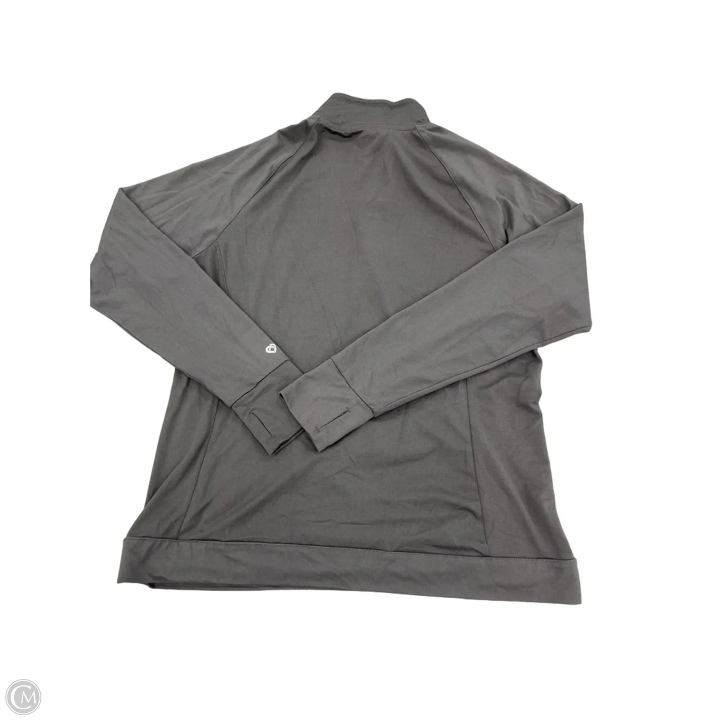 Athletic Top Long Sleeve Collar By Colosseum In Grey, Size: Xl