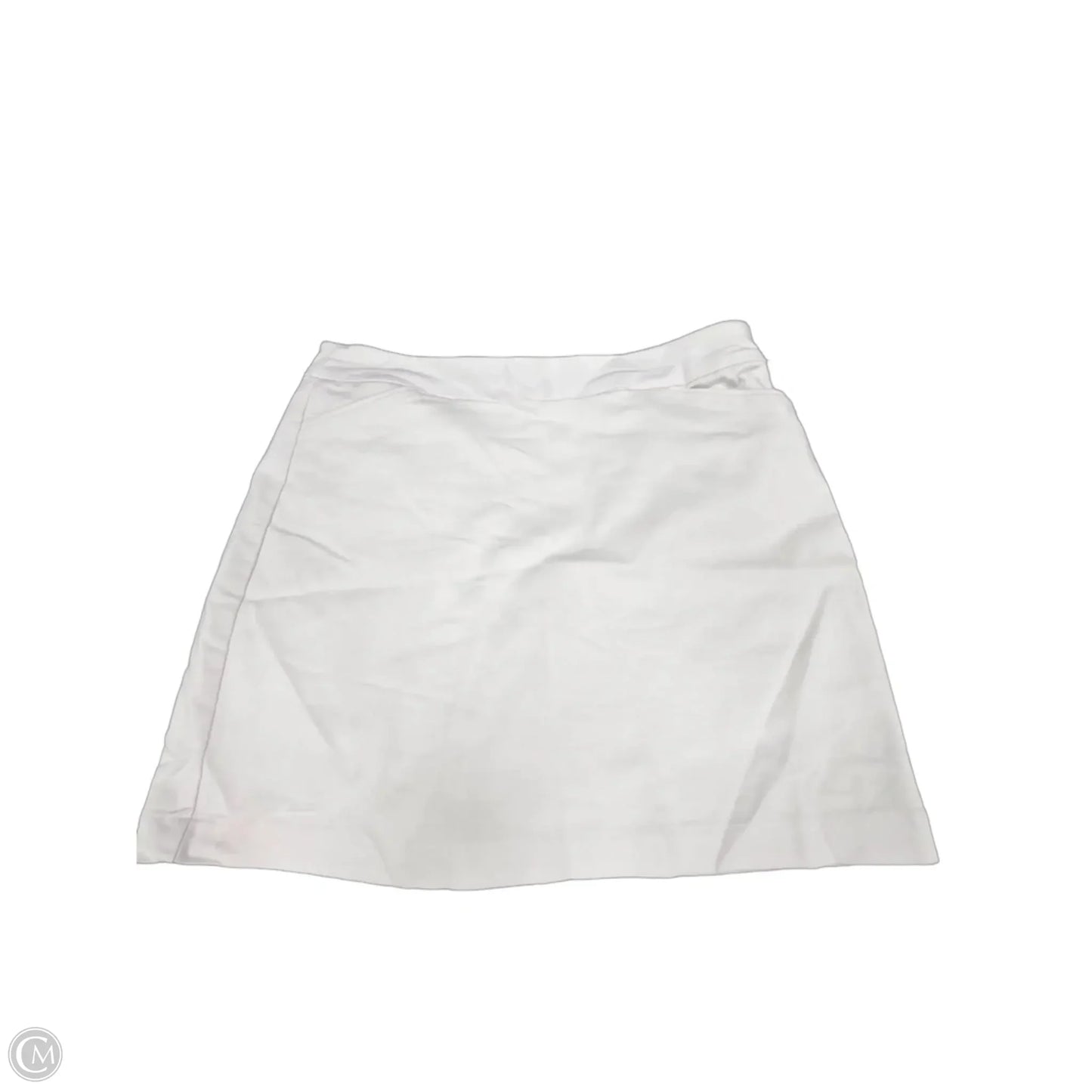 Skort By Croft And Barrow In White, Size: 16