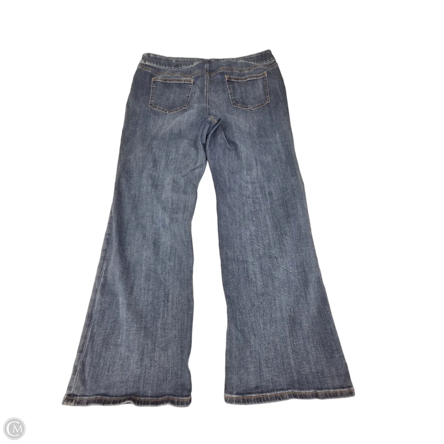 Jeans Boot Cut By Chicos In Blue Denim
