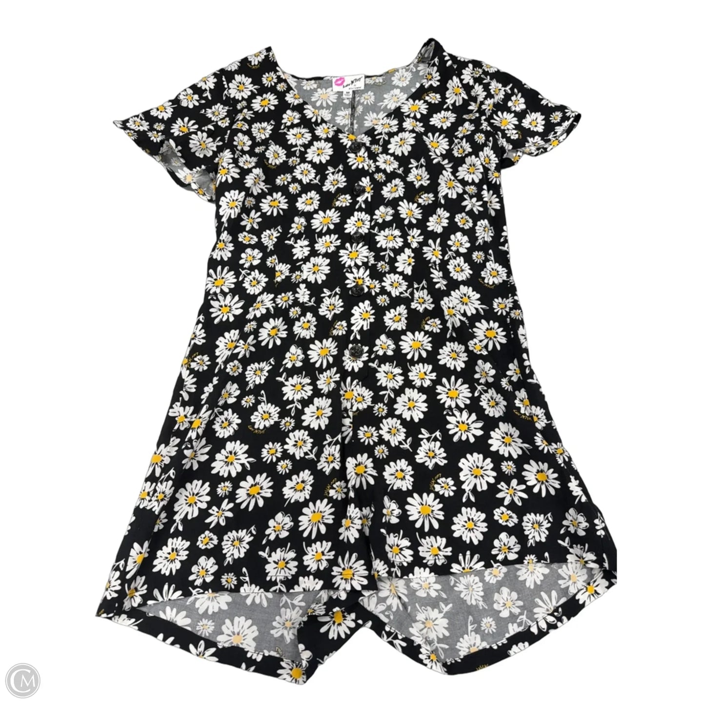 Dress Casual Short By Betsey Johnson In Floral Print, Size: M