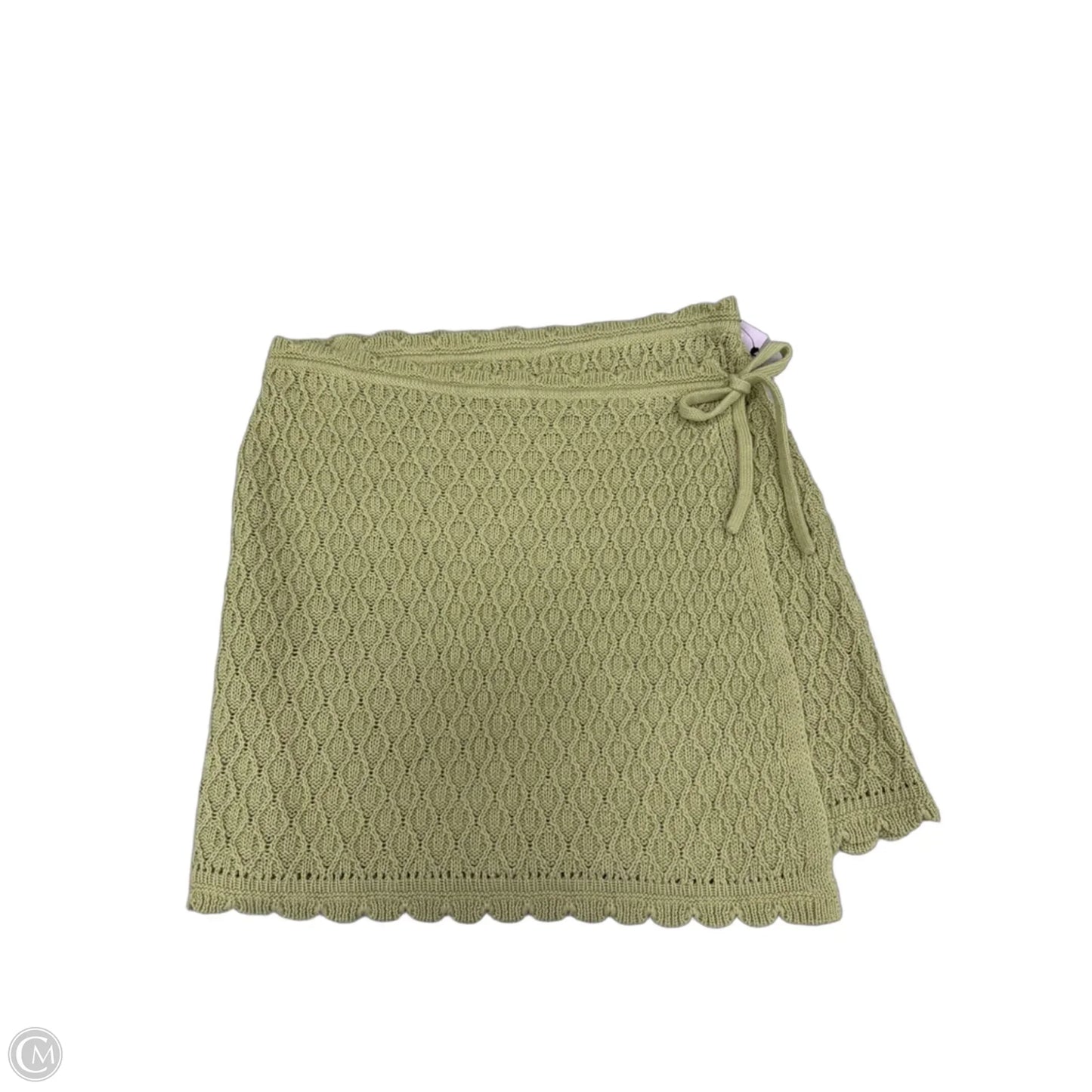 Skirt Mini & Short By Future Collective In Green, Size: S
