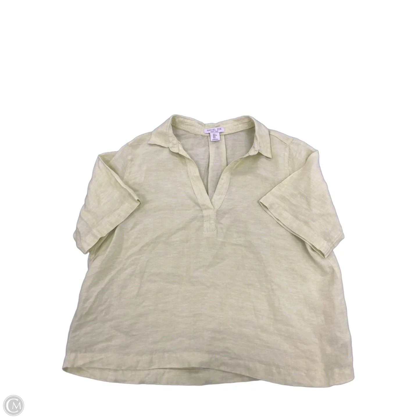 Top Short Sleeve By Rachel Zoe In Green, Size: L