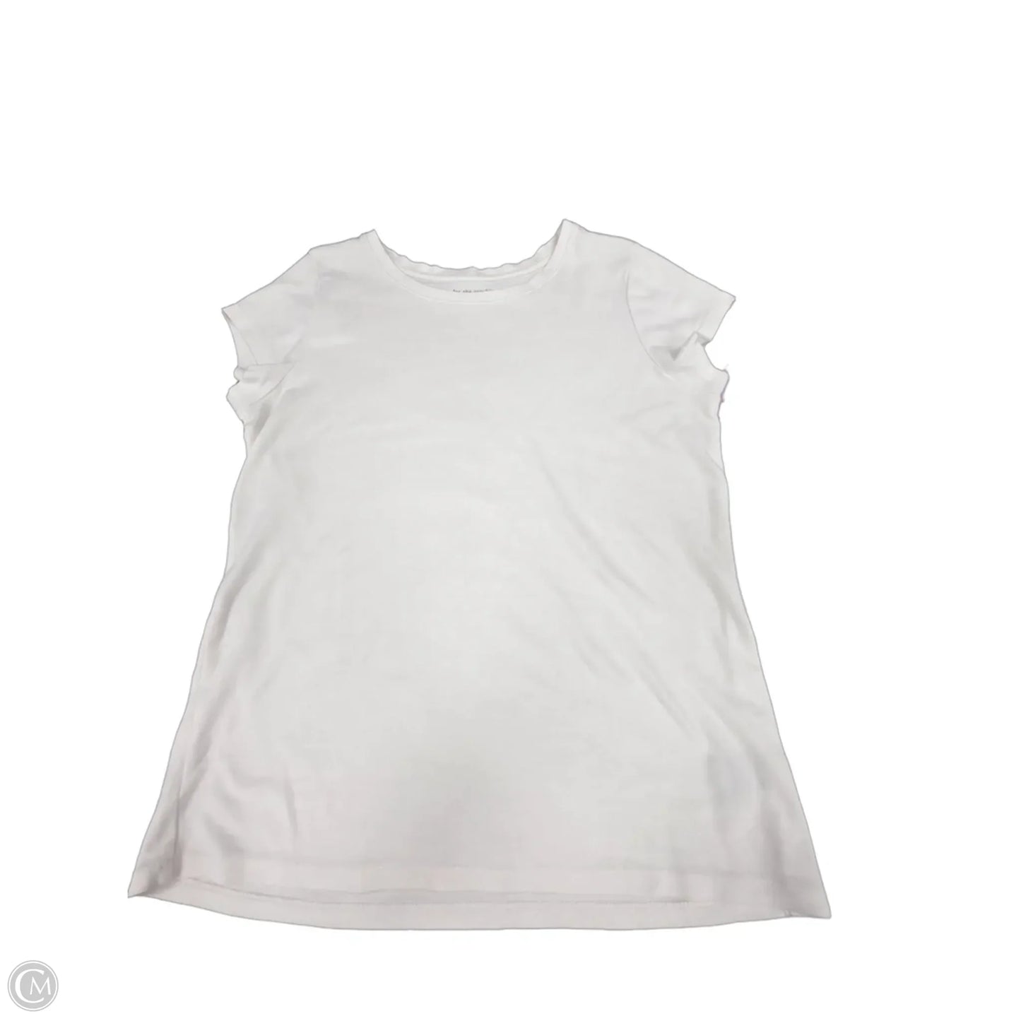 Top Short Sleeve By For The Republic In White, Size: L
