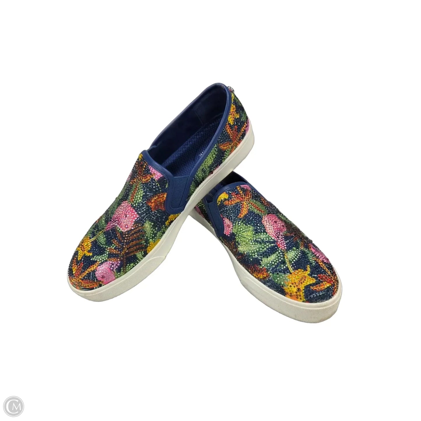 Shoes Flats By Alex Marie In Tropical Print, Size: 8.5