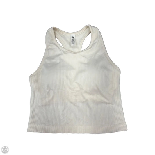 Athletic Tank Top By 90 Degrees By Reflex In Cream, Size: M