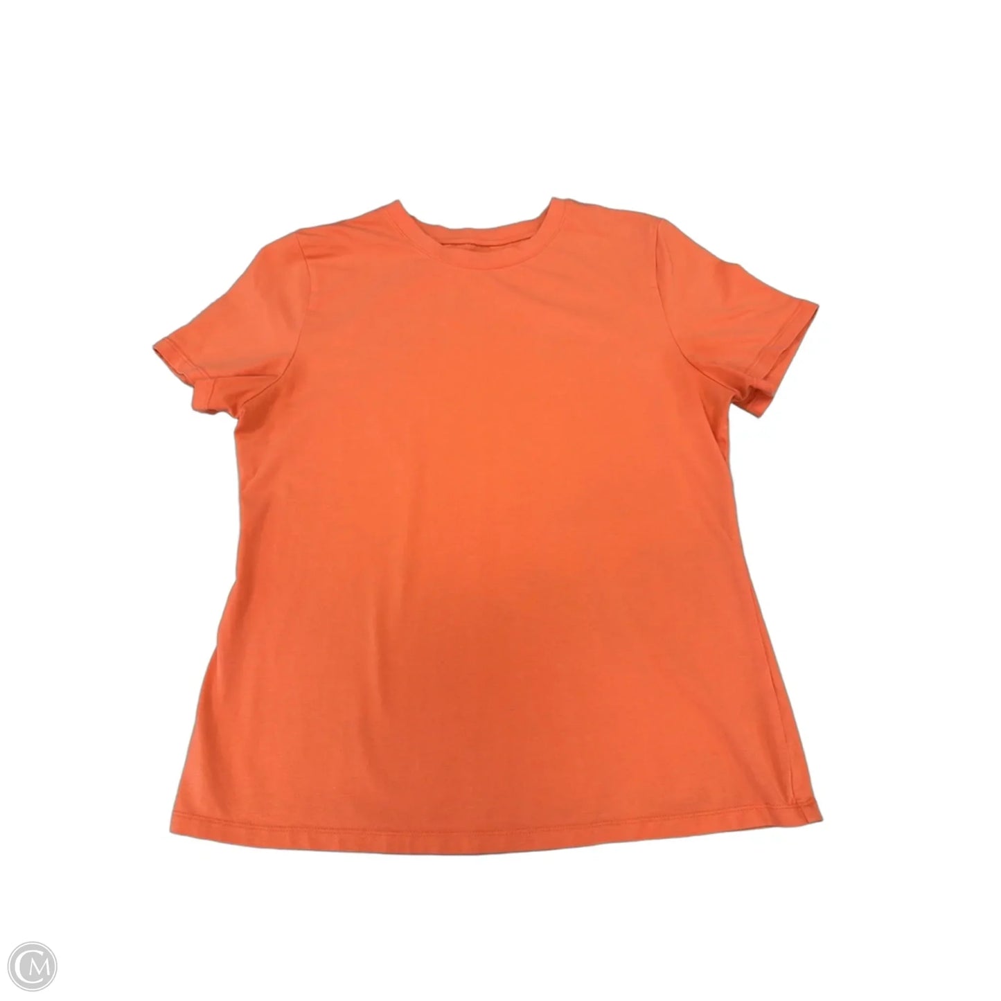 Top Short Sleeve By A New Day In Orange, Size: M