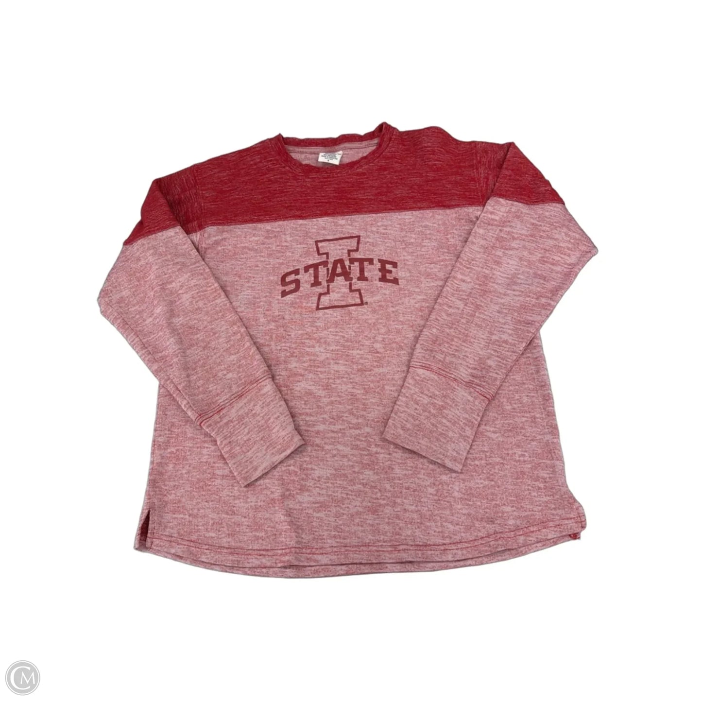 Top Long Sleeve By Pressbox In Red, Size: S