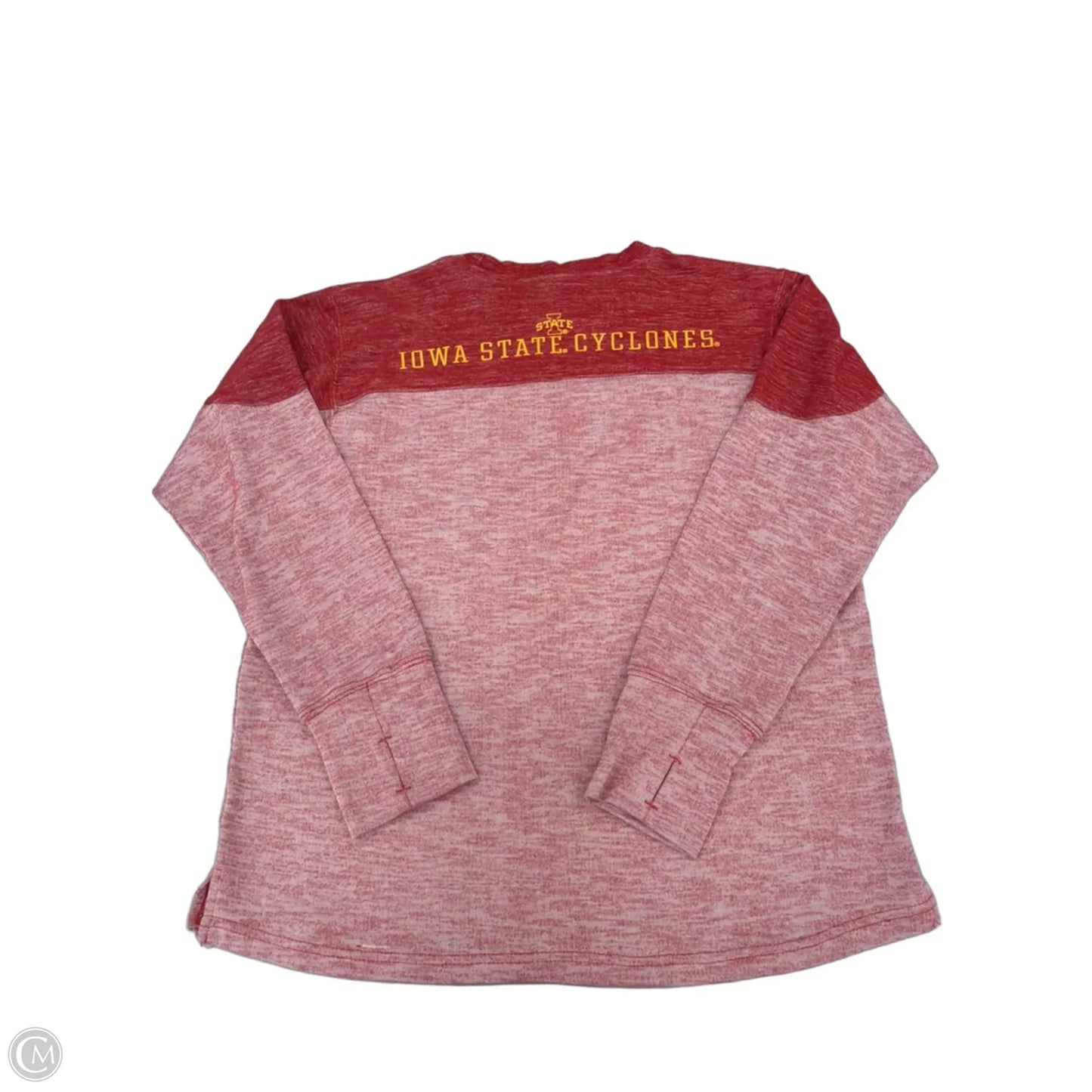 Top Long Sleeve By Pressbox In Red, Size: S