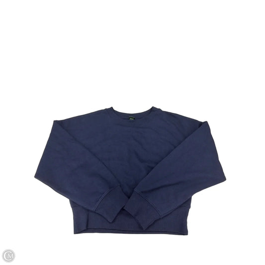 Top Long Sleeve By Wild Fable In Navy, Size: M