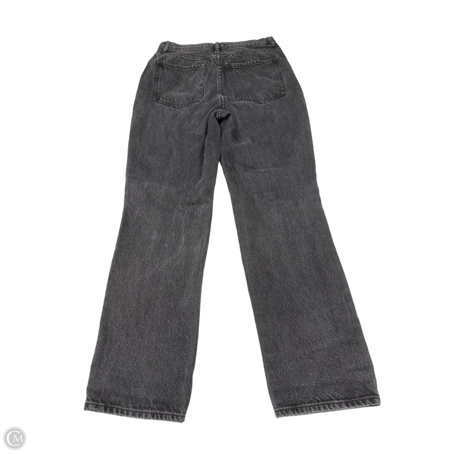 Jeans Straight By Pacsun In Black Denim, Size: 8