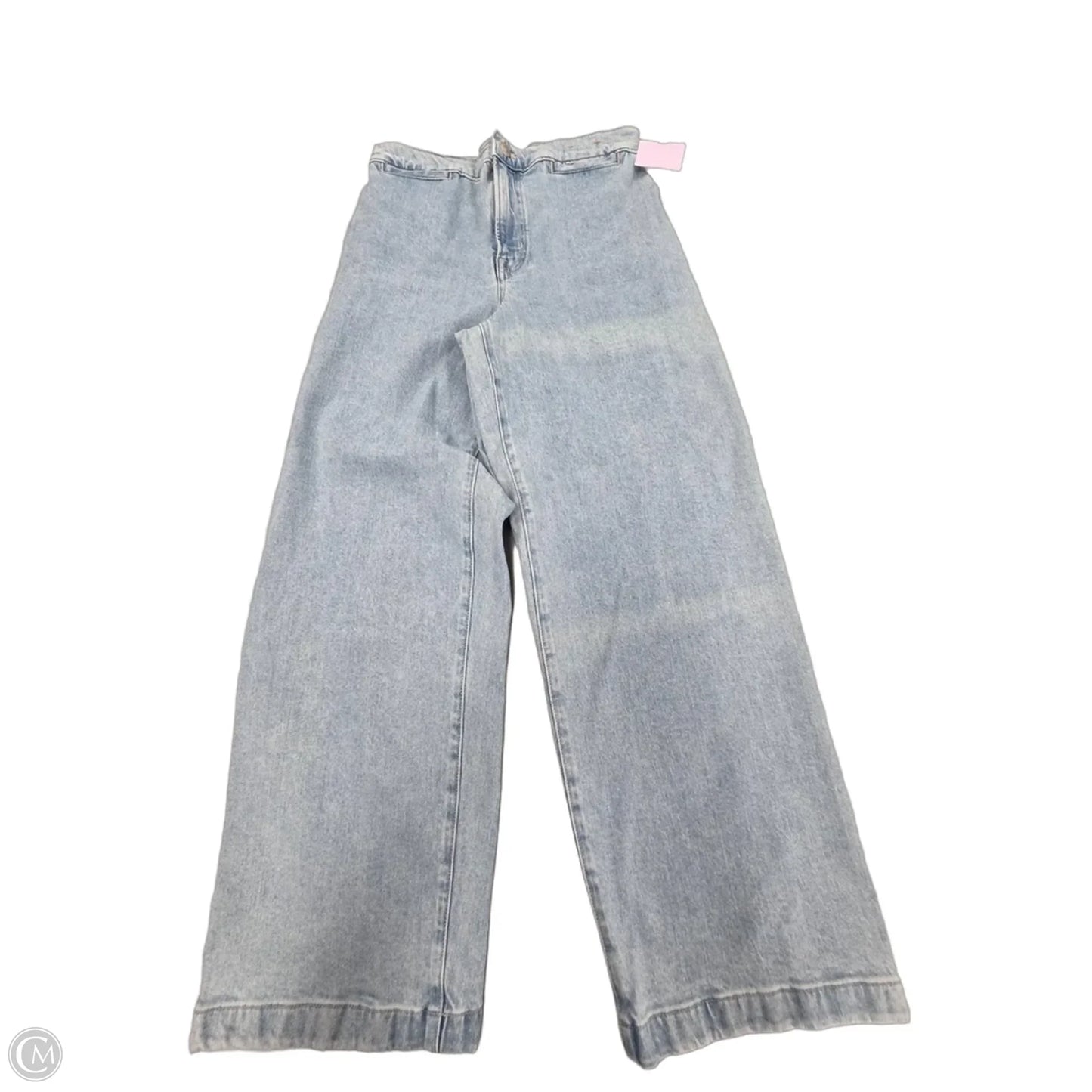 Jeans Wide Leg By Madewell In Blue Denim, Size: 4