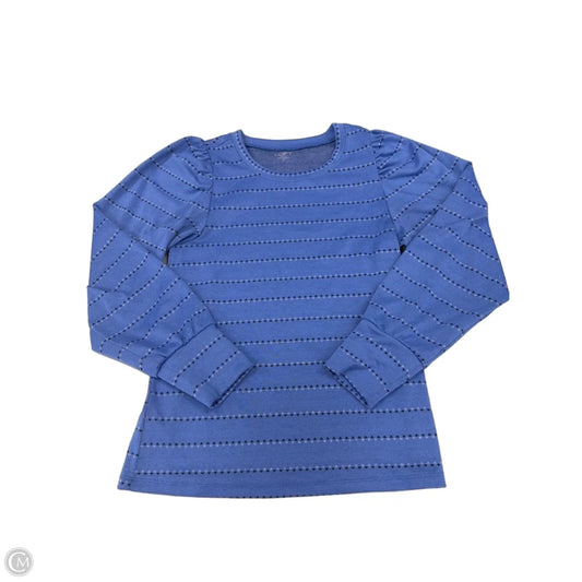 Top Long Sleeve By Loft In Blue, Size: Xs