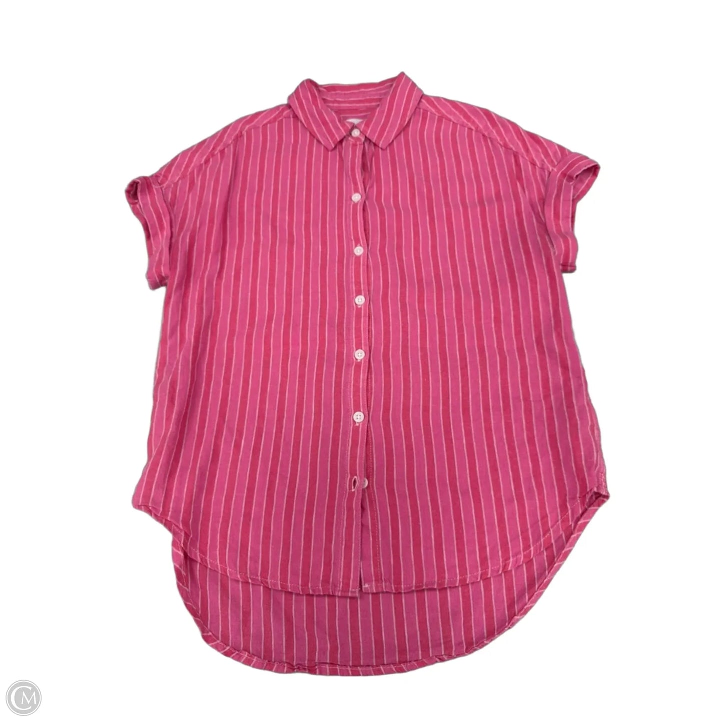 Top Short Sleeve By Lola River In Pink, Size: Xs