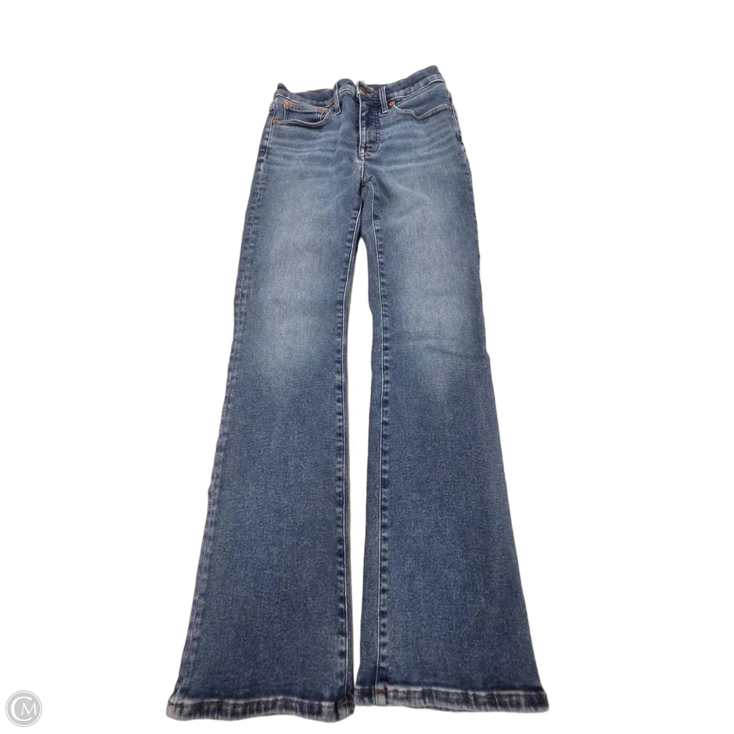 Jeans Flared By Madewell In Blue Denim, Size: 2