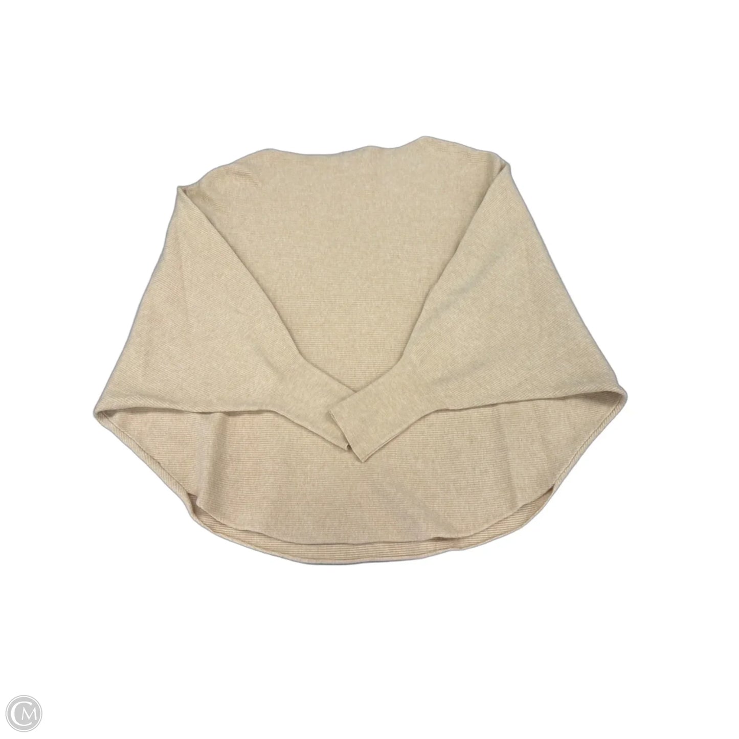 Top Long Sleeve By Kerisma In Tan, Size: S