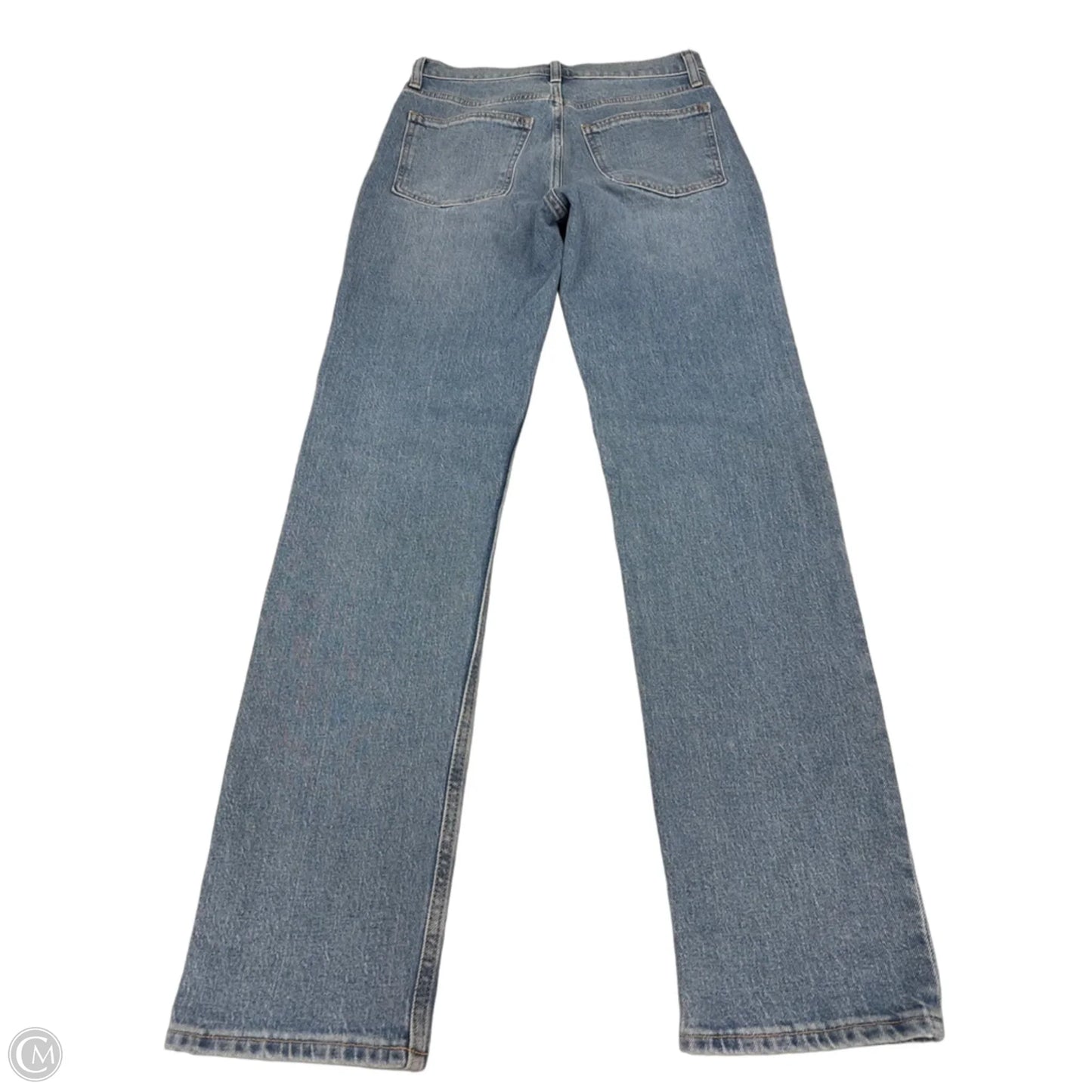 Jeans Straight By Gap In Blue Denim, Size: 2