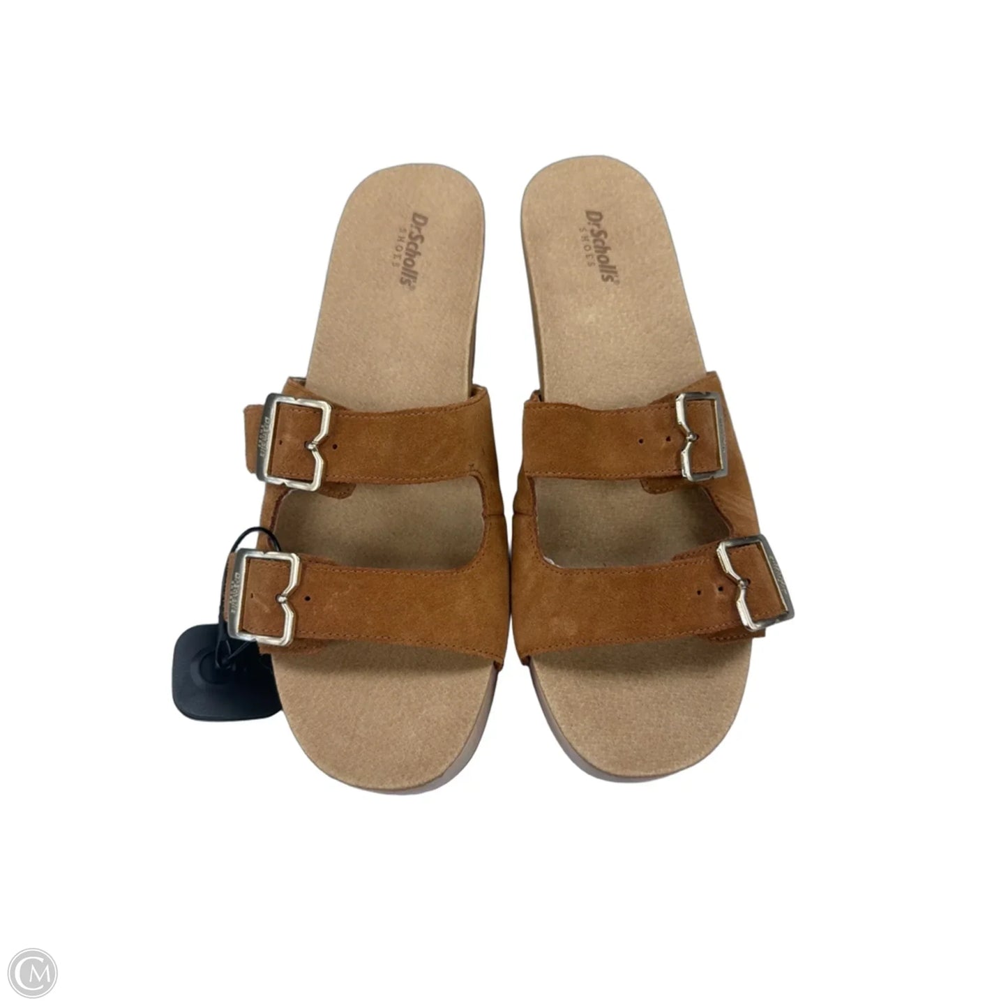 Shoes Heels Platform By Dr Scholls In Tan, Size: 10
