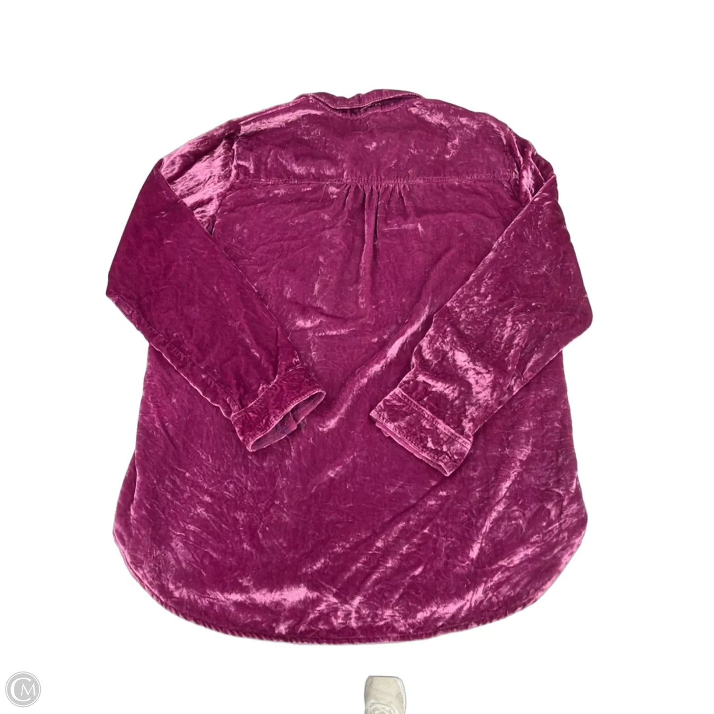 Top Long Sleeve By Pilcro In Purple, Size: L