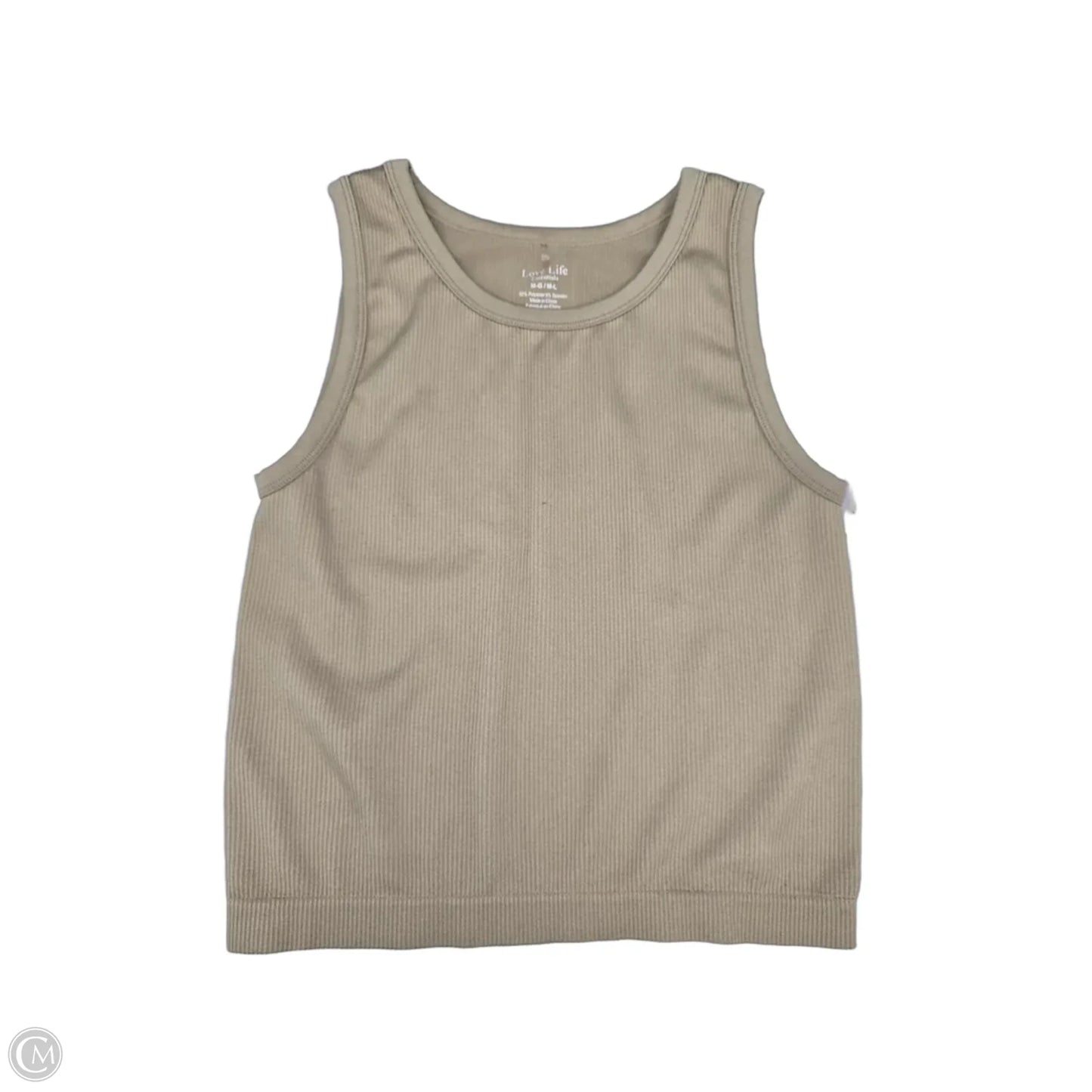 Tank Top By Essentials In Green, Size: M