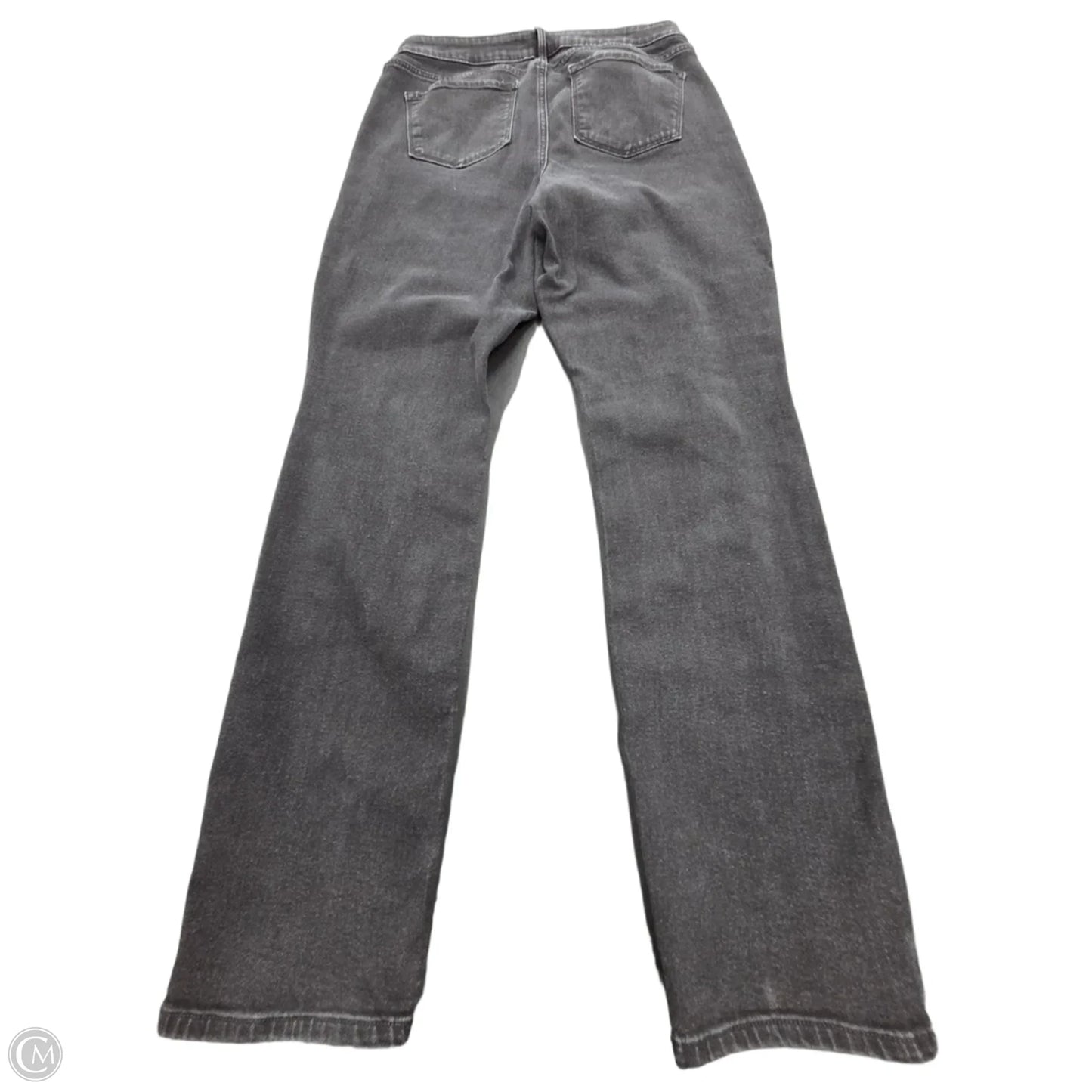 Jeans Straight By Old Navy In Black Denim, Size: 16l