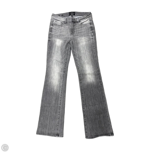 Jeans Boot Cut By White House Black Market In Grey Denim, Size: 4