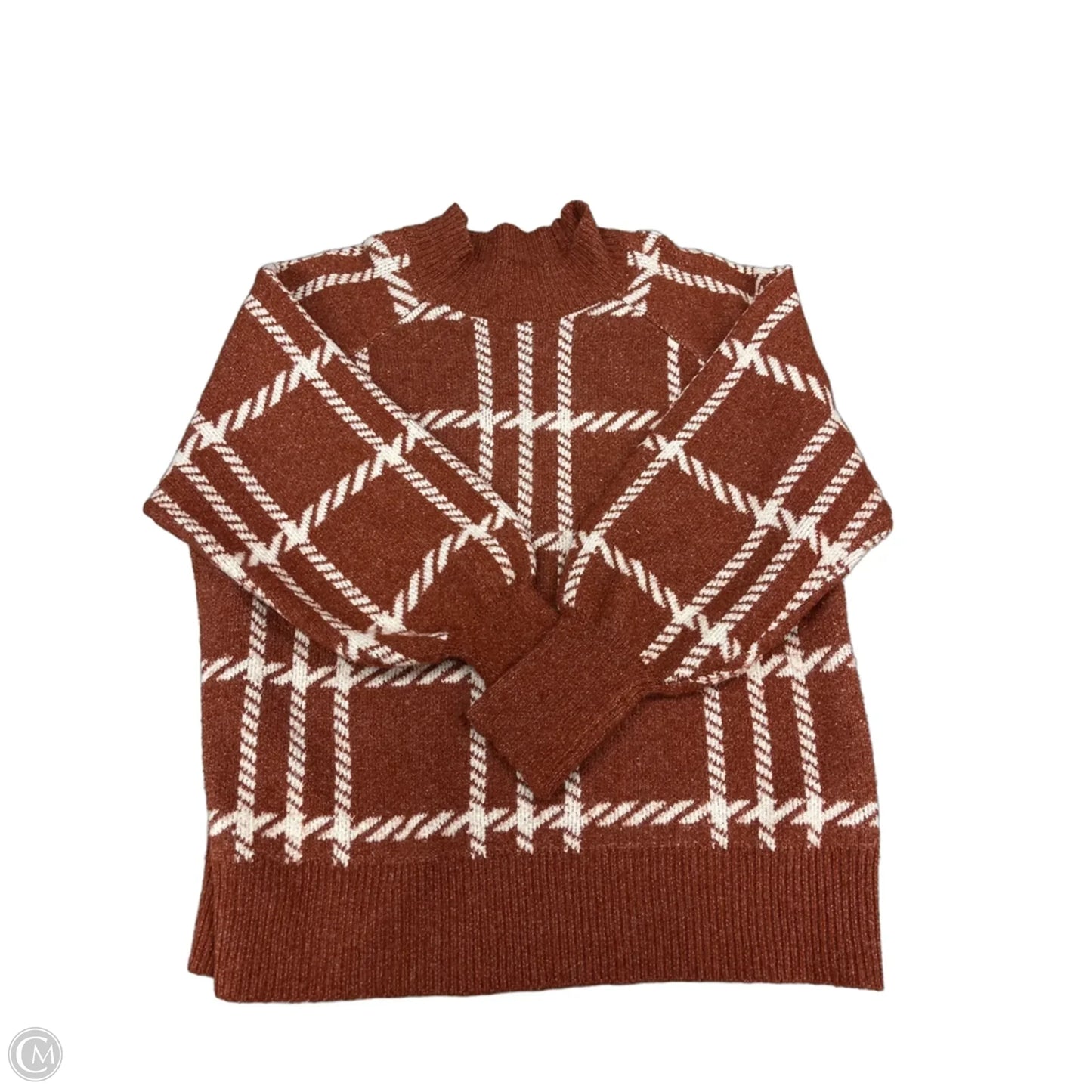Sweater By Maurices In Red, Size: 1x