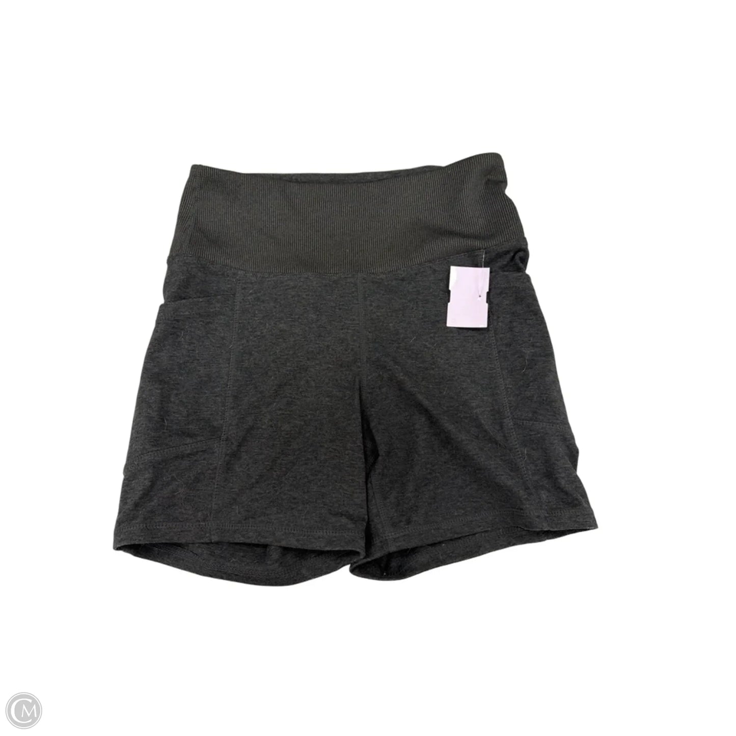 Athletic Shorts By Zobha In Grey, Size: S