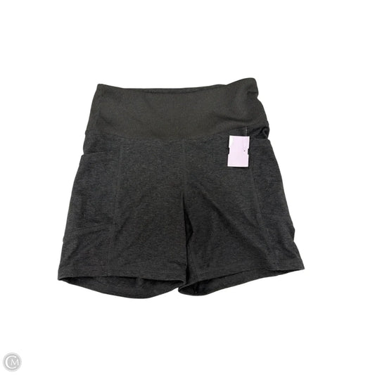 Athletic Shorts By Zobha In Grey, Size: S